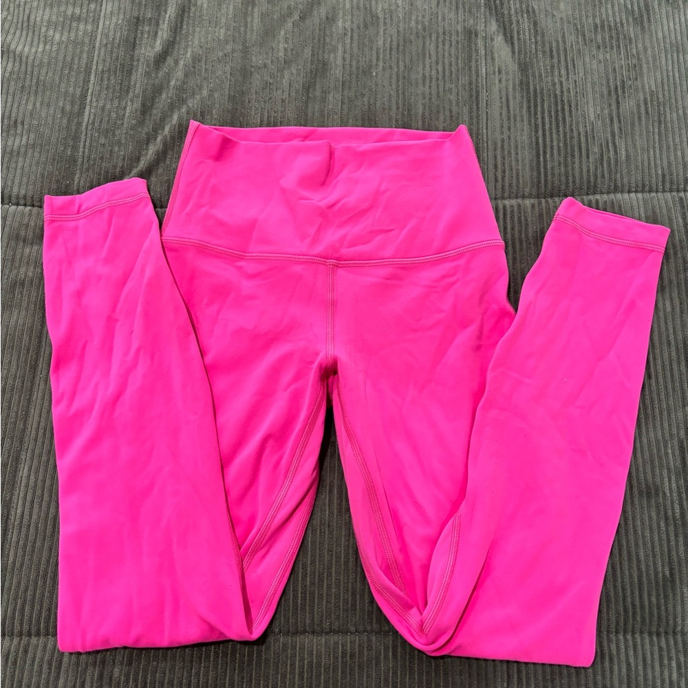 sonic pink lululemon leggings